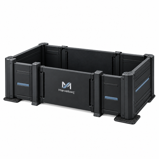 Marvelloxq™ Reinforced Car Trunk Organizer | Heavy-Duty Modular Cargo Storage Box with Stable Support Feet
